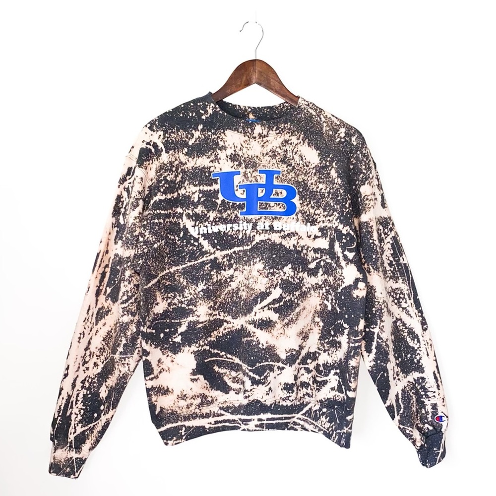 Champion University at Buffalo Bleached Out Crew Sweatshirt